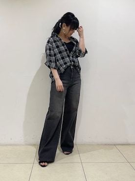 「UNTITLED（アンタイトル）のアイテム」を使った、watanabeさん（レディース・153cm）の夏コーディネート