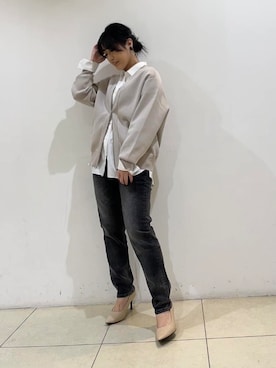 「SOUP（スープ）のアイテム（トップス）」を使った、watanabeさん（レディース・153cm）の春コーディネート