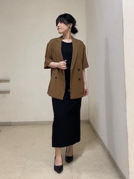 「UNTITLED（アンタイトル）のアイテム」を使った、watanabeさん（レディース・153cm）の夏コーディネート