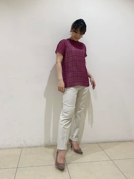 watanabeさん（レディース・153cm）の夏コーディネート