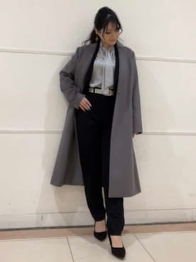 「レディーススーツ」｜watanabeさん（レディース・153cm）の秋コーディネート