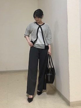 「UNTITLED（アンタイトル）のアイテム（シャツ/ブラウス）」を使った、watanabeさん（レディース・153cm）の秋コーディネート