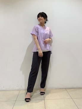 watanabeさん（レディース・153cm）の夏コーディネート