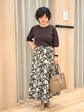 「マシンウォッシャブル」｜ふるさん（レディース・157cm）の秋コーディネート