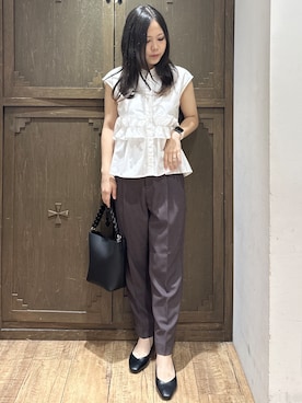 「index（インデックス）のアイテム」を使った、kanaさん（レディース・159cm）の夏コーディネート