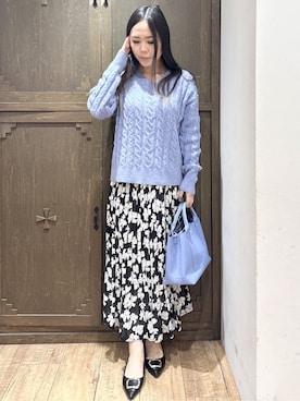 kanaさん（レディース・159cm）の冬コーディネート