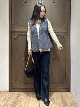 kanaさん（レディース・159cm）の冬コーディネート