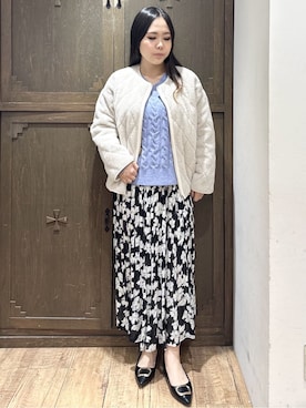 kanaさん（レディース・159cm）の冬コーディネート