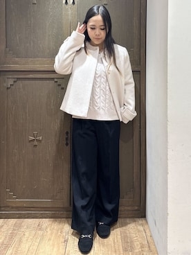 kanaさん（レディース・159cm）の冬コーディネート