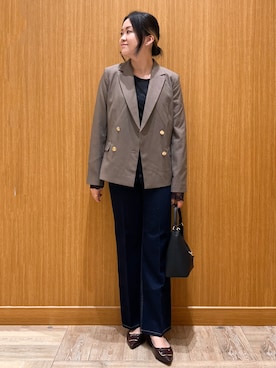 aさん（レディース・160cm）の秋コーディネート