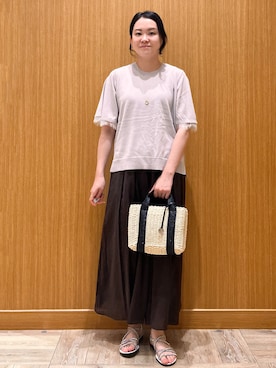 aさん(レディース・160cm)の夏コーディネート