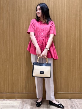aさん（レディース・160cm）の春コーディネート
