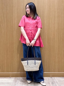 aさん（レディース・160cm）の春コーディネート