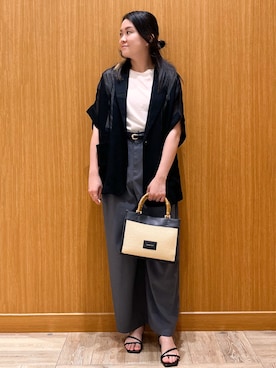 aさん(レディース・160cm)の夏コーディネート