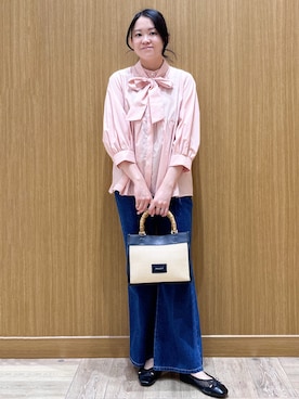 「MINIMUM（ミニマム）のアイテム（ワンピース/ドレス）」を使った、aさん（レディース・160cm）の春コーディネート