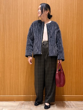 aさん(レディース・160cm)の秋コーディネート