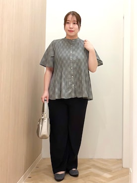 「grove（グローブ）のアイテム」を使った、akariさん（レディース・158cm）の夏コーディネート