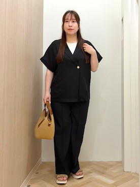 「grove（グローブ）のアイテム」を使った、akariさん（レディース・158cm）の夏コーディネート
