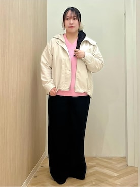 「grove（グローブ）のアイテム」を使った、akariさん（レディース・158cm）の冬コーディネート