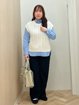 「Airpapel（エアパペル）のアイテム」を使った、akariさん（レディース・158cm）の春コーディネート