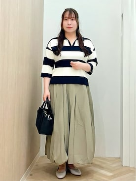 akariさん（レディース・158cm）の春コーディネート