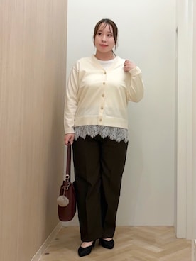 「grove（グローブ）のアイテム」を使った、akariさん（レディース・158cm）の秋コーディネート