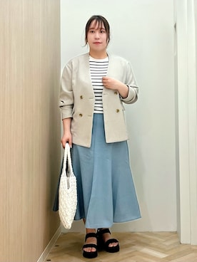 akariさん(レディース・158cm)の春コーディネート
