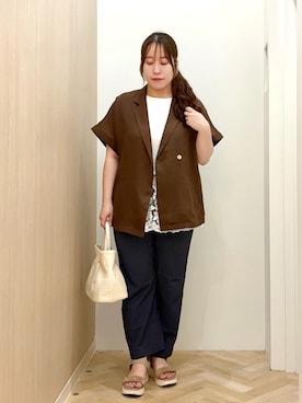 akariさん(レディース・158cm)の夏コーディネート