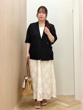 akariさん(レディース・158cm)の春コーディネート