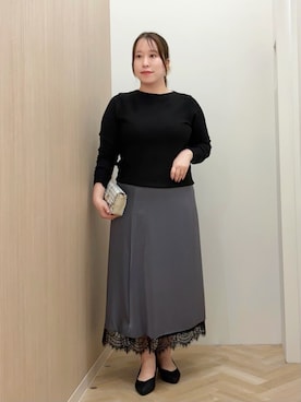 「grove（グローブ）のアイテム」を使った、akariさん（レディース・158cm）の秋コーディネート