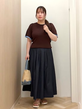 akariさん(レディース・158cm)の春コーディネート