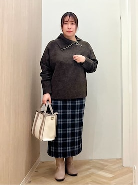 akariさん(レディース・158cm)の冬コーディネート