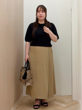 akariさん（レディース・158cm）の春コーディネート