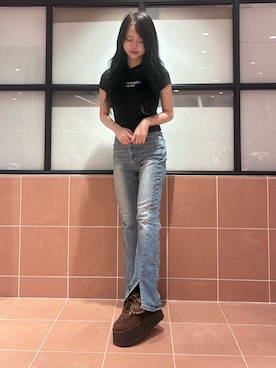 「ESPERANZA（エスペランサ）のアイテム」を使った、Arisaさん（レディース・159cm）の秋コーディネート