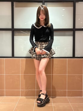 「ESPERANZA（エスペランサ）のアイテム」を使った、Arisaさん（レディース・159cm）の春コーディネート