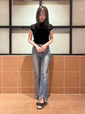 「ESPERANZA（エスペランサ）のアイテム」を使った、Arisaさん（レディース・159cm）の春コーディネート