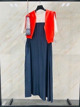梶さん(レディース・162cm)の夏コーディネート