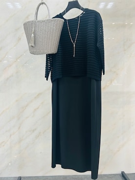 梶さん(レディース・162cm)の夏コーディネート