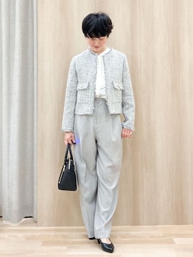 「grove（グローブ）のアイテム」を使った、Keiさん（レディース・158cm）の冬コーディネート