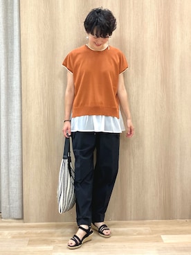 Keiさん(レディース・158cm)の夏コーディネート