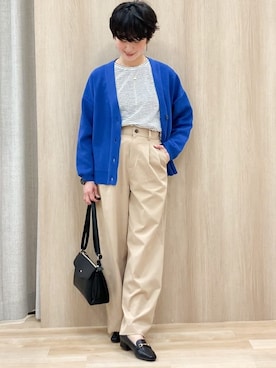 「COUP DE CHANCE（クードシャンス）のアイテム」を使った、Keiさん（レディース・158cm）の冬コーディネート