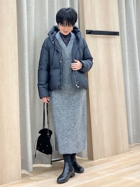Keiさん(レディース・158cm)の冬コーディネート