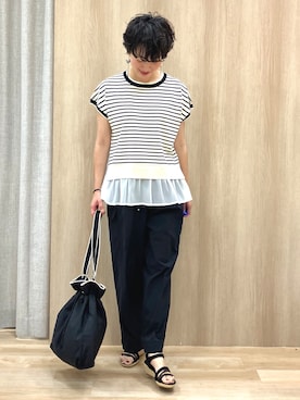 Keiさん(レディース・158cm)の夏コーディネート