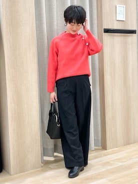 Keiさん（レディース・158cm）の冬コーディネート
