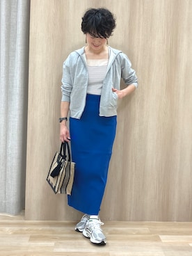 「grove（グローブ）のアイテム」を使った、Keiさん（レディース・158cm）の春コーディネート