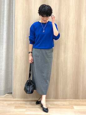 「grove（グローブ）のアイテム」を使った、Keiさん（レディース・158cm）の秋コーディネート