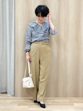 Keiさん（レディース・158cm）の春コーディネート