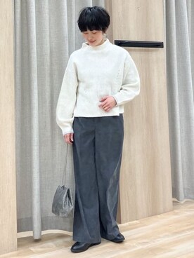 Keiさん（レディース・158cm）の冬コーディネート