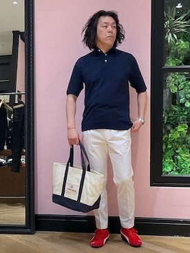 Nagaseさん（メンズ・176cm）の春コーディネート