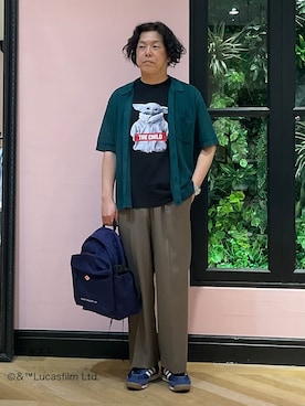 「DANTON（ダントン）のアイテム」を使った、Nagaseさん（メンズ・176cm）の春コーディネート